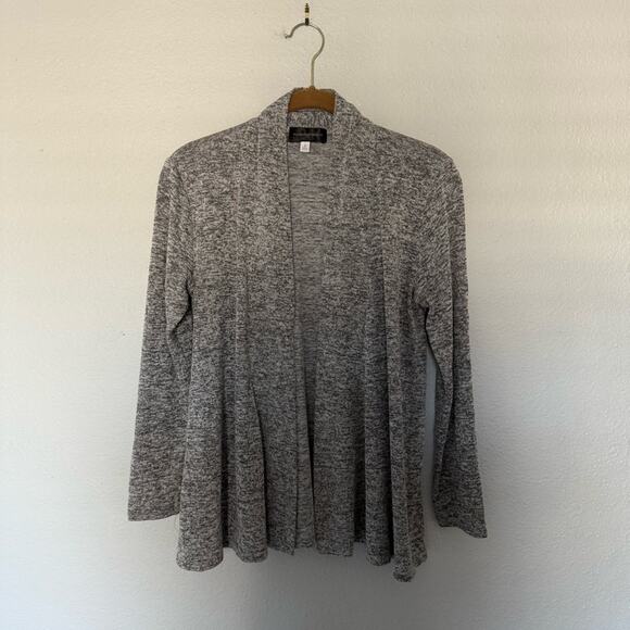Heather Charcoal Open cardigan sweater Grey - Picture 2 of 7